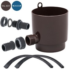 Regensammler mit Überlaufstop