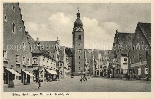 Schwandorf marktplatz - schwandorf,