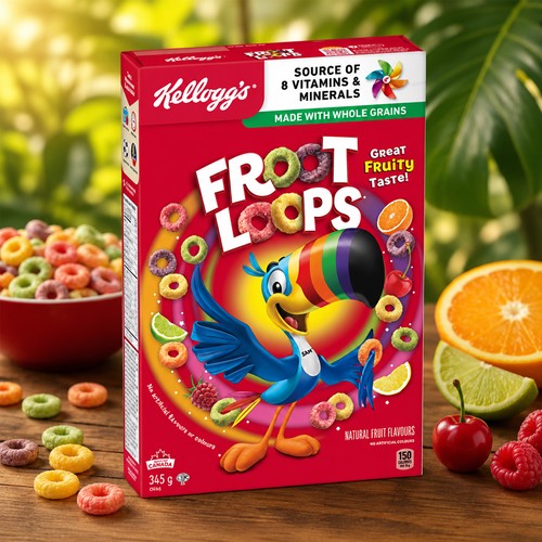 Kellogg froot loops 320g - loops,