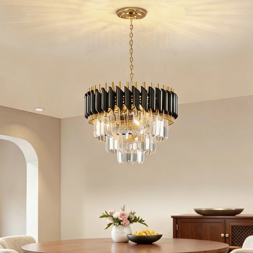 Kristall kronleuchter modern - kristall,