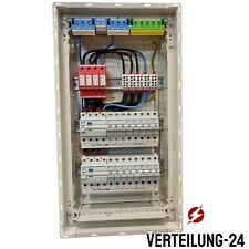 Unterputz Unterverteilung verdrahtet bestückt mit Hager Sicherungskasten Volta 