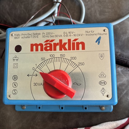 Märklin trafo 6631 - h0, 6631,220v
