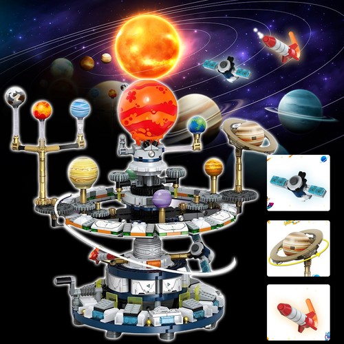 Sonnensystem klemmbausteine - sonnensystem,