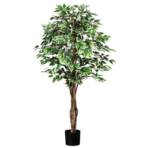 Künstliche birkenfeige ficus - künstliche,