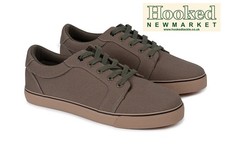 Fox Khaki Canvas Angelschuhe