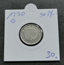 Deutschland 50 Pfennig 1930 G