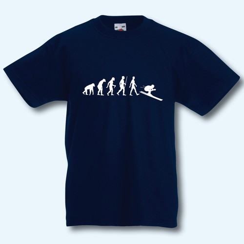 Shirt kinder evolution kids - evolution,
