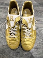 Nike Tiempo Air Legend R10 Ronaldinho Fußballschuhe Gr. 8 Uk Selten 2006 Modell