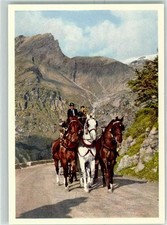 10366633 - 1860 Achtplaetzer Cupee Landauer mit Bankette Postkutsche Schweiz