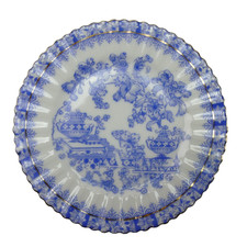 Tuppack Tiefenfurt China Blau Teller flach 15 cm Z-4640