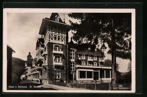 Blasien hotel und - st.,
