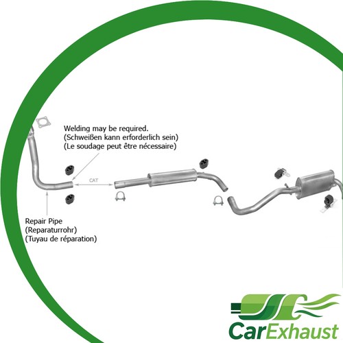 Auspuffanlage für lupo 7 - für, vw
