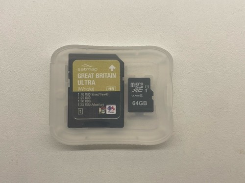 Satmap map card os great - card,
