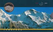Schweiz KMS Kursmünzensatz 2005