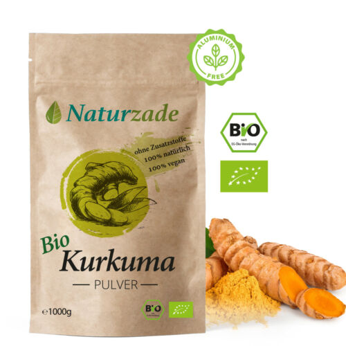 Kurkuma pulver bio 1kg - kurkuma,