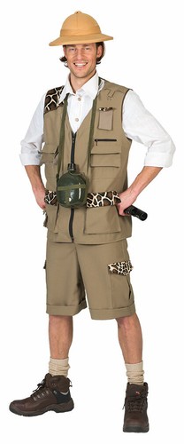 Safari kostüm herren - safari,