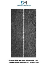 Decal Diorama Straße Asphalt