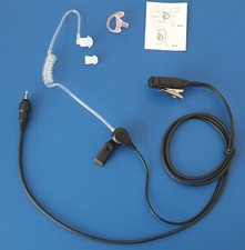 Schallschlauch Headset mit Mikro für Motorola CLP446 inkl. EARMOLD (TOPQualität)
