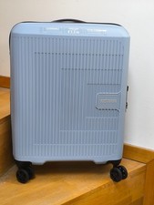 American Tourister Aerostep Spinner Trolley  55 / 20 Erweiterbar Blau-Grau