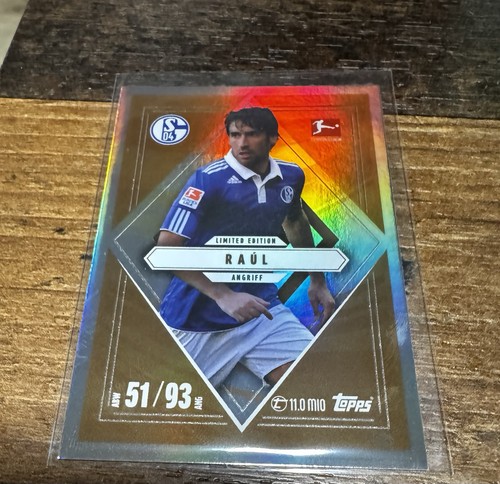 Topps raúl schalke 04 - fc,
