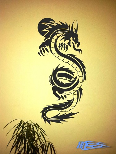 Wandtattoo drache japan - wandtattoo, 6