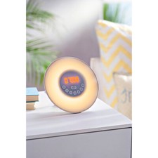 Wecker Lichtwecker Sonnenaufgang 3 Weckfunktionen Licht Naturgeräusche UKW Radio