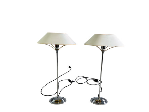 2er set chrom leuchten - chrom,