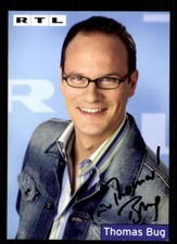 Thomas Bug RTL Autogrammkarte