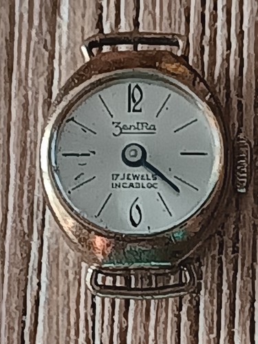 Vintage zentra damenuhr - vintage,