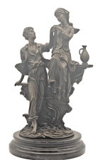 BRONZESKULPTUR Romeo und Julia