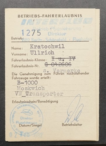 Interflug ddr betriebs - interflug,