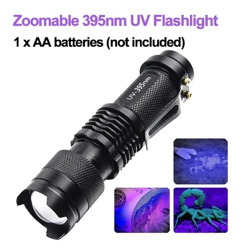 Taschenlampe schwarzlicht - uv,