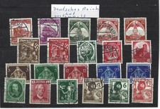 Deutsches Reich  tolles Lot gestempelt    BITTE ANSEHEN