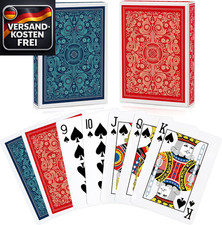 Spielkarten 2 Stück Standard Spielkarten Designer Profi Pokerkarten Kartendeck S
