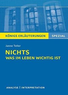Nichts was leben - im, wichtig