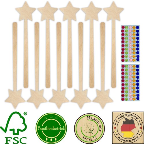 10x zauberstab mit 100 - zauberstab,