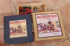Monopoly limitierte Sonderausgabe Holzbox  Nostalgie Edition Englische Ausgabe 