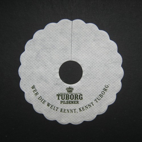 Tuborg pilsdeckchen bierdeckel - pilsdeckchen,