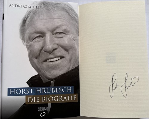 Horst hrubesch signiert - hrubesch,