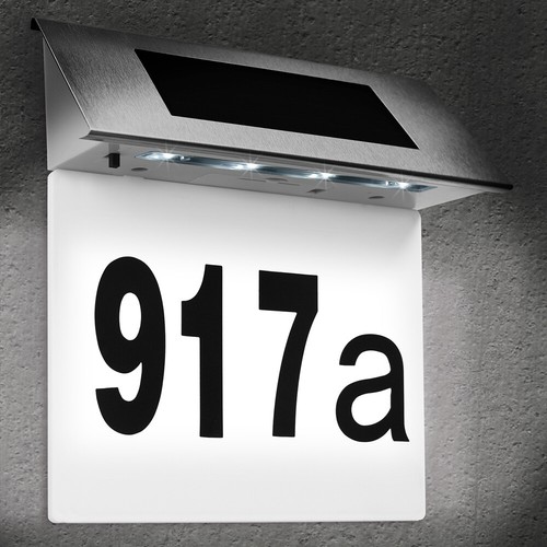 Hausnummer hausnummernschild - hausnummer,