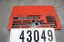 Gewindeschneideisen Gewindebohrer Gewindeschneider Set mit Holzkoffer 43049