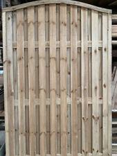 120 x 204/216 cm Rückwand Garten Sichtschutz Lamellen Wand Holz Zaun extra hoch