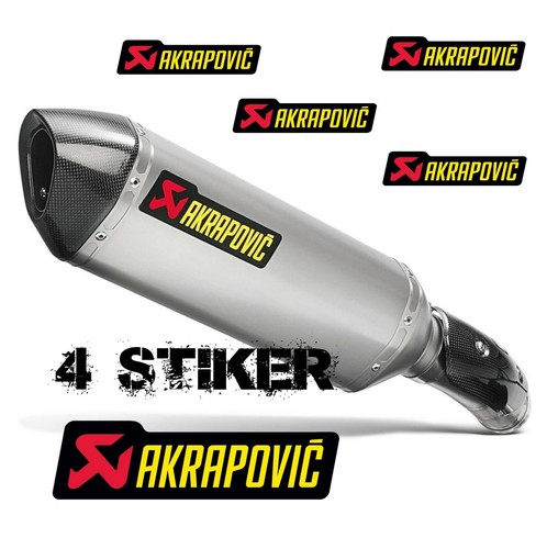 Akrapovic exhaust stiker - akrapovic,
