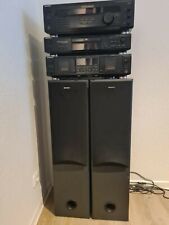 Baukasten Stereoanlage Sony mit Lautsprechern