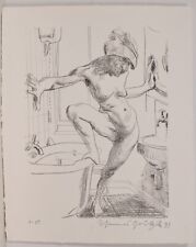 Johannes Grützke/1993/handsigniert/nur 25 Exemplare/pauvre bobo/Lithographie/10