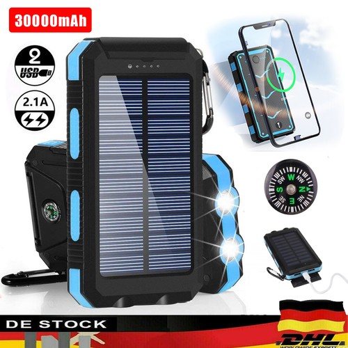 Tragbare solar powerbank - tragbare,