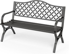 Gartenbank metall sitzer - gartenbank,