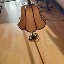Chippendale Tischlampe Salonlampe mit Lampenschirm