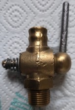 Borgward Ablasshahn Messing, einbaufertig