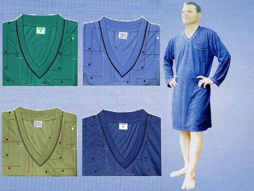 Herren nachthemd langarm - herren,